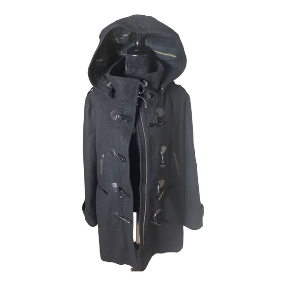 Tommy Hilfiger Jackets & Blazers - Tommy Hilfiger Wool Blend Hooded Toggle Coat Size XL